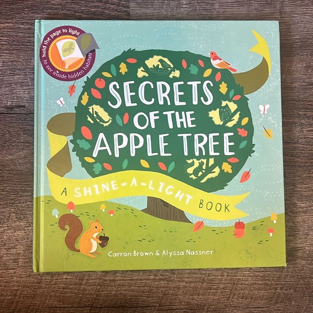 Secrets of the Apple Tree Shine-A-Light Book Kane Miller Kids Hardcover